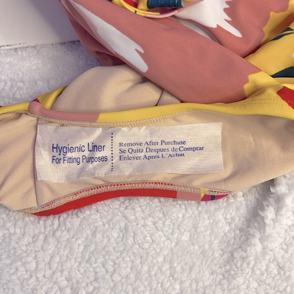 💥 Yellow & Red Tropical One Piece Swimsuit | Small One Piece Bathing Suit - Picture 9 of 13